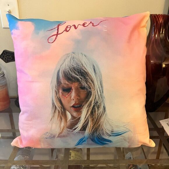 Taylor Swift Lover Pillow - Picture 1 of 2